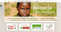 Desktop Screenshot of czynmydobro.pl